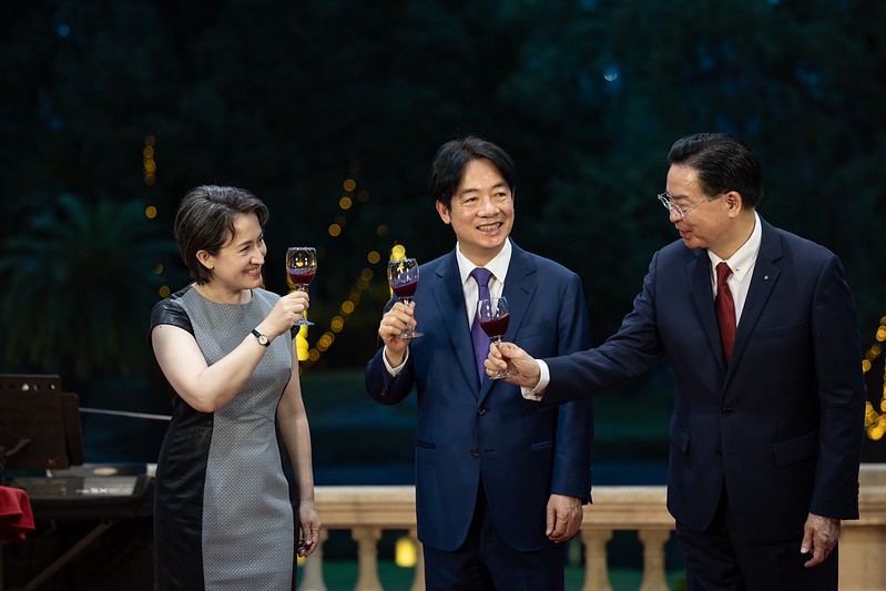 副總統出席「第16任總統副總統就職典禮慶賀團外交部歡迎酒會」