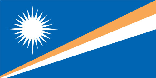 馬紹爾群島共和國國旗