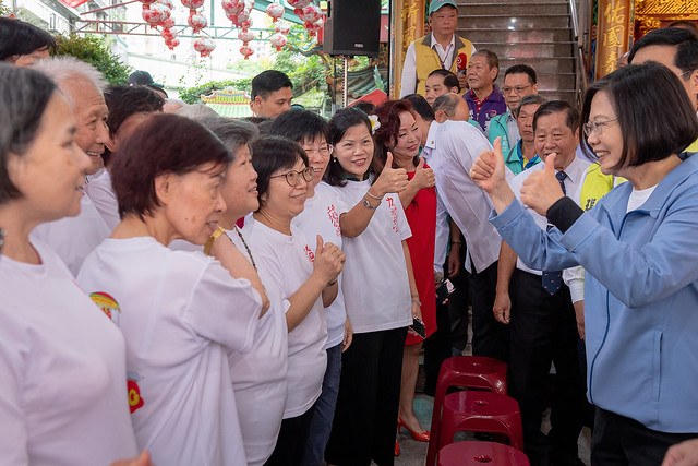 總統：團結守護民主自由　讓臺灣更強大