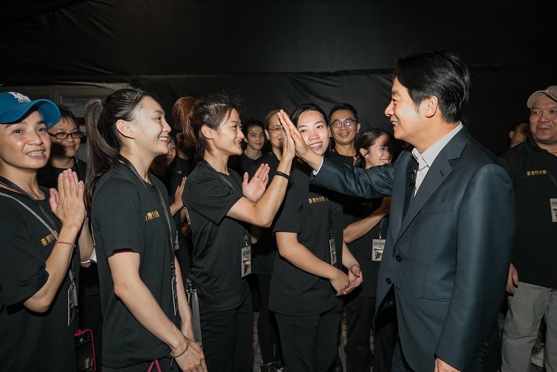 副總統訪視「影．響台灣 金馬60」電影音樂會彩排