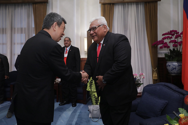 感謝吐瓦魯支持我國際參與　副總統盼吐國續予臺灣最大支持