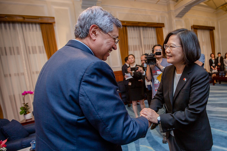 接見瓜地馬拉副總統　總統感謝瓜國在國際為我發聲　盼繼續給中華民國臺灣最大支持