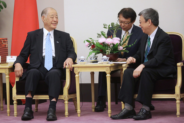 接見日本前眾議員玉澤德一郎一行　副總統盼持續強化臺日雙邊關係及交流合作