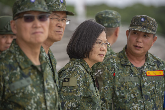 總統視導「漢光演習北部地區實兵對抗演練」