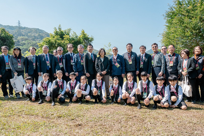 總統出席「113年一起集點樹－植樹節植樹活動」