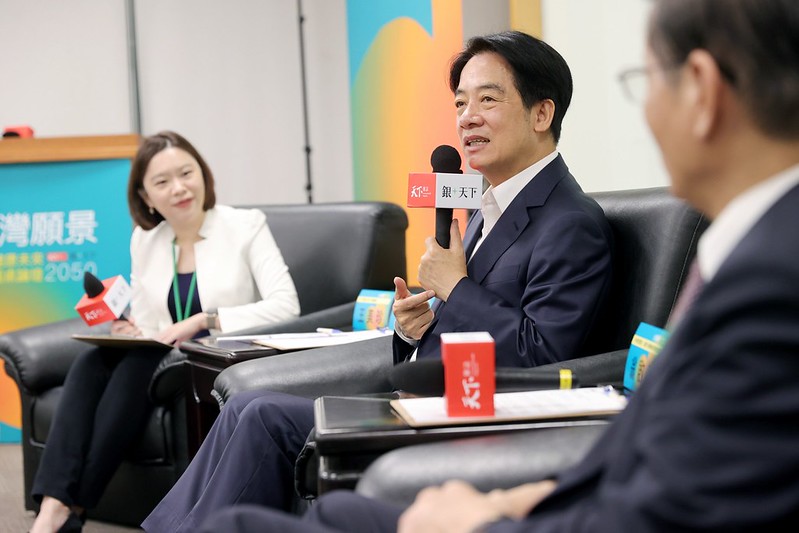副總統出席「2050台灣願景，投資健康未來」銀天下圓桌論壇