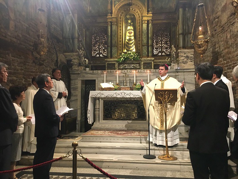 「聖德專案」副總統出席達爾欽總主教於聖母之家親自主持「為臺灣祈福」彌撒