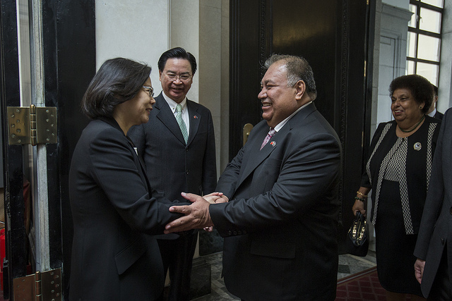 歡迎諾魯總統伉儷來臺　總統感謝諾魯首次透過立法程序支持臺灣