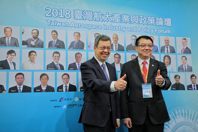 副總統肯定漢翔公司帶領國內航空產業共同合作