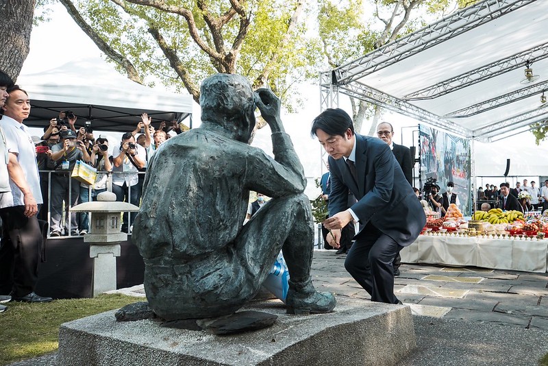 感念八田與一對臺灣的貢獻　副總統：臺日情感由烏山頭水庫開始串連　盼兩國加強合作共創經濟繁榮　維護印太區域和平穩定