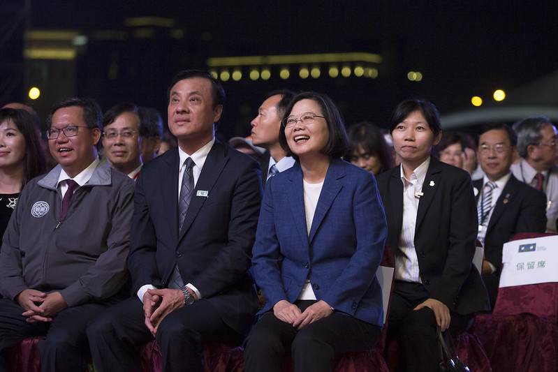 出席國慶晚會　總統：團結努力、發揮臺灣人韌性　中華民國臺灣一定能持續升級，發光發熱