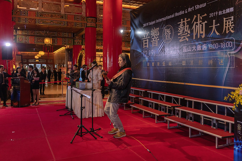總統出席「第40屆台北國際音響暨藝術大展開幕典禮」，歡迎大家一起體驗音樂帶來的感動