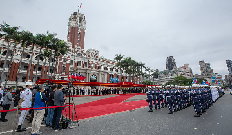 軍禮歡迎瓜國總統賈麥岱　總統：臺瓜持續深化邦誼　共同發掘更多合作機會