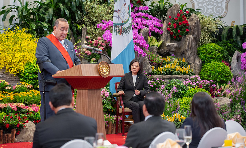 瓜地馬拉共和國總統賈麥岱致詞