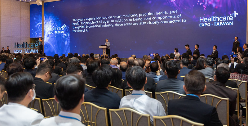 總統出席「第七屆台灣醫療科技展開幕式」並致詞