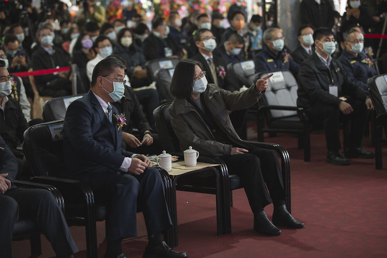總統出席「警消社會住宅統包工程開工動土典禮」