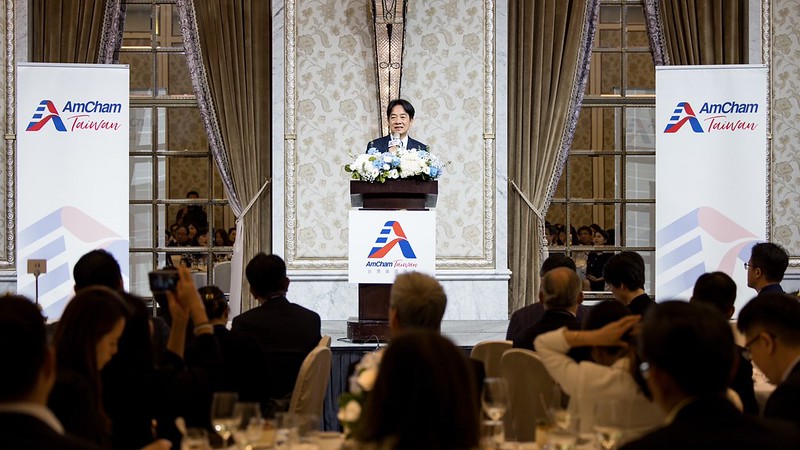 副總統出席「台灣美國商會」午餐會