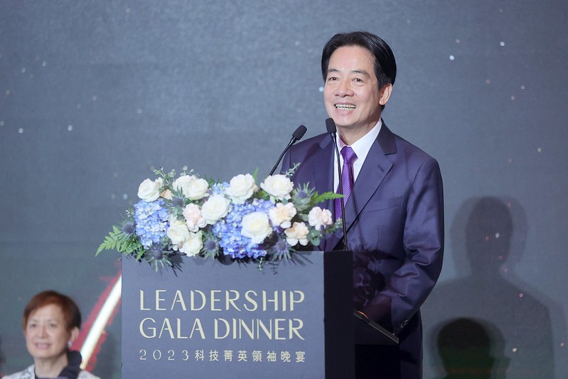 副總統出席「SEMICON Taiwan 2023科技菁英領袖晚宴」，並致詞