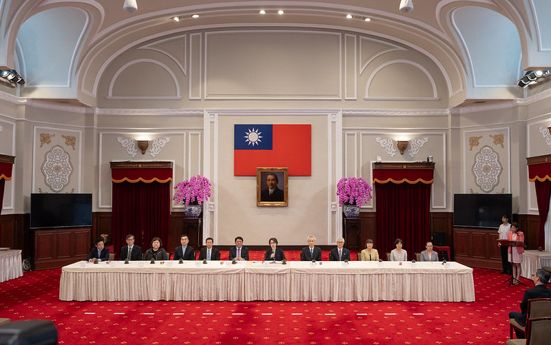 蕭美琴副總統今（31）日上午主持「第14屆考試院院長、副院長及考試委員被提名人介紹記者會」