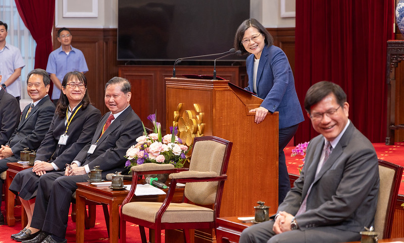 接見國際傑出發明家獎得主　總統期許繼續秉持專業和熱忱　創造更多成果