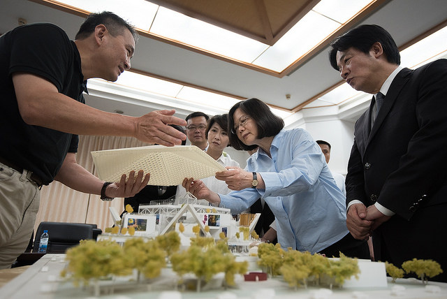 視察「臺南市美術館當代館」預定地　總統勉成為臺灣文化首都最明亮的藝術櫥窗