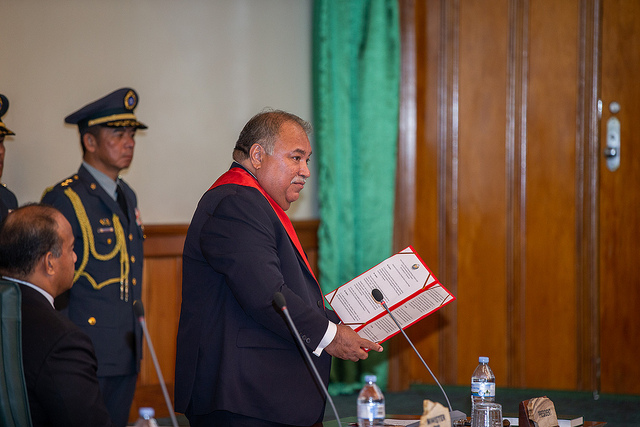諾魯國會隨後通過「歡迎蔡總統訪問諾魯共和國決議案」