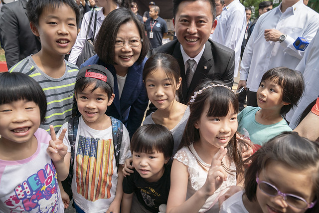 參訪福衛七號啟運活動　總統盼臺灣的太空科技在國際舞臺上大放異彩