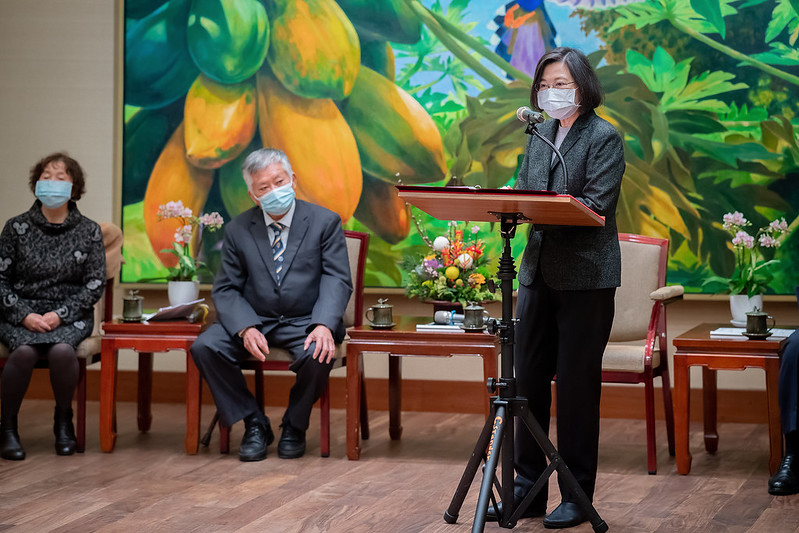 總統接見社團法人台灣身心障礙福利推動聯盟，並致詞
