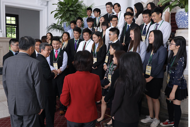 副總統期許海外青年齊心合作，守護臺灣　讓臺灣在國際社會屹立不搖