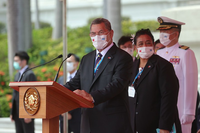 吐瓦魯國總理拿塔諾致詞