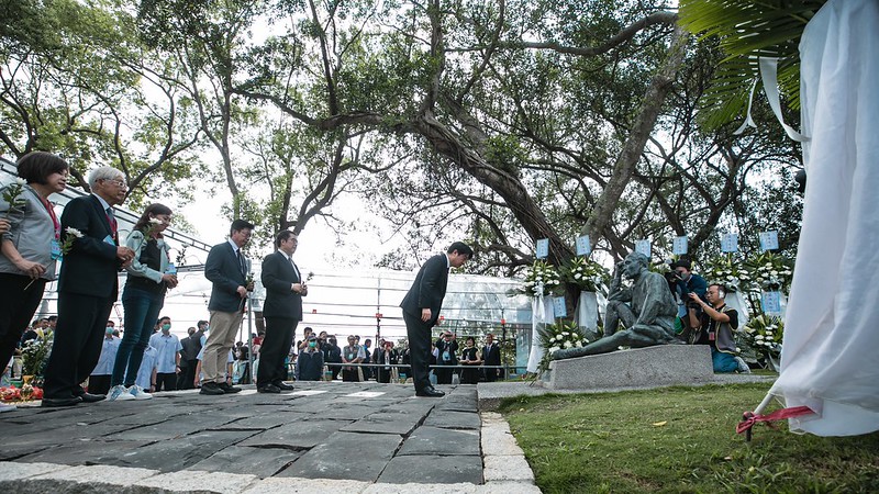 賴清德副總統今（8）日下午前往臺南出席「八田與一技師逝世81週年追思紀念會」