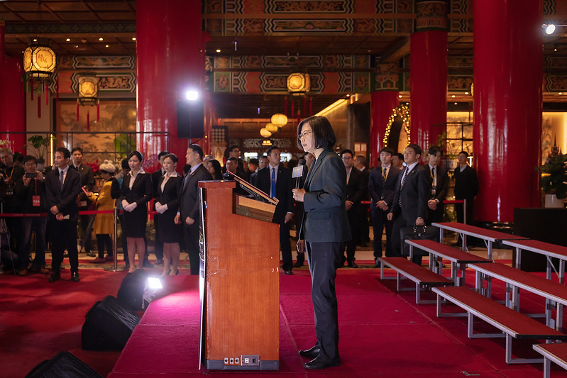 總統出席「第40屆台北國際音響暨藝術大展開幕典禮」，並致詞