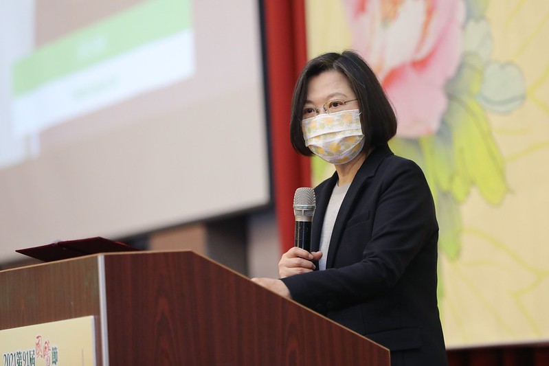 總統出席「第91屆國醫節慶祝大會暨第13屆台北國際中醫藥學術論壇大會開幕式」，並致詞