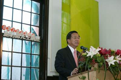 總統出席台灣大學政治系所設置的「施明德先生講座」開幕式-陳水扁總統致詞