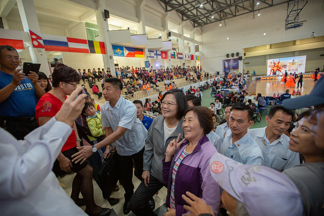出席媽祖盃輪椅舞蹈國際公開賽　總統盼各國選手感受臺灣人的熱情與宗教文化