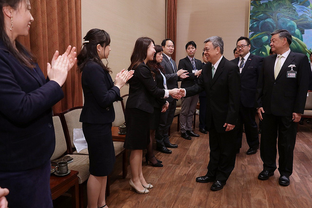 副總統：盼日本僑團持續作為政府最有力後盾，提升臺日友好關係