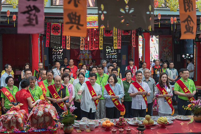 義民精神是臺灣最重要文化資產 總統期盼客家鄉親團結力量 支持臺灣向前行