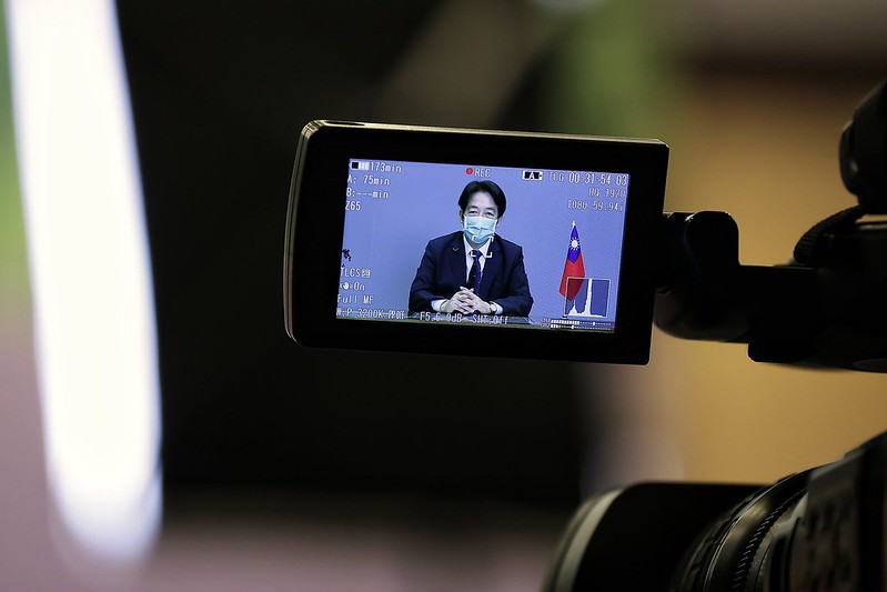 副總統為「2021亞洲生技大會」線上開幕錄製致詞影片