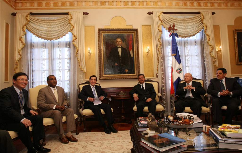 總統訪問友邦多明尼加-馬英九總統與多明尼加總統費南德斯會談