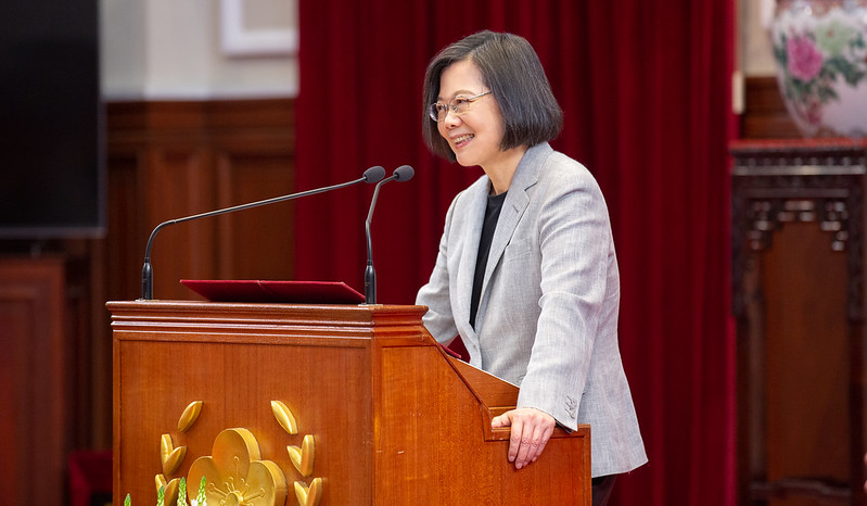 總統接見「國際同濟會台灣總會第49屆北二區主席、區職幹部暨各會會長」，並致詞