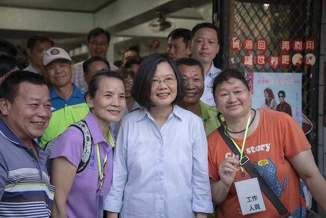 出席顧臺灣基層座談　總統:集結所有力量　展現臺灣意志　團結守護臺灣