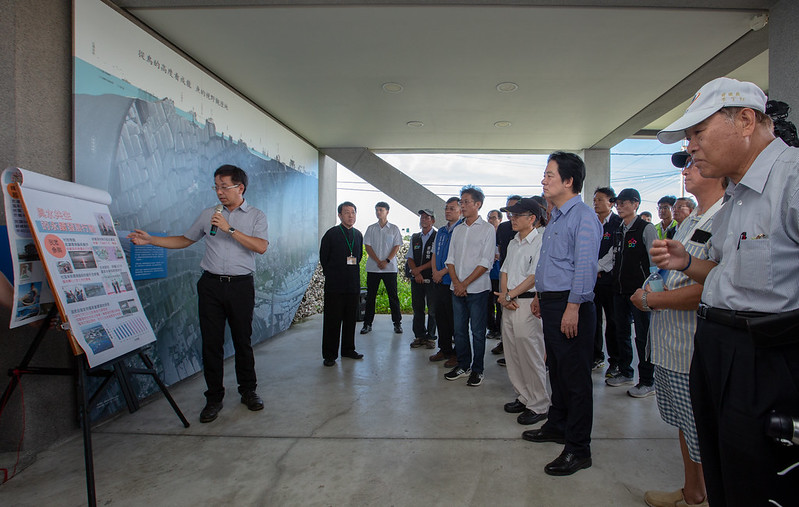 參訪「口湖鄉成龍溼地」　副總統期許養殖及觀光產業結合，帶動農民收入