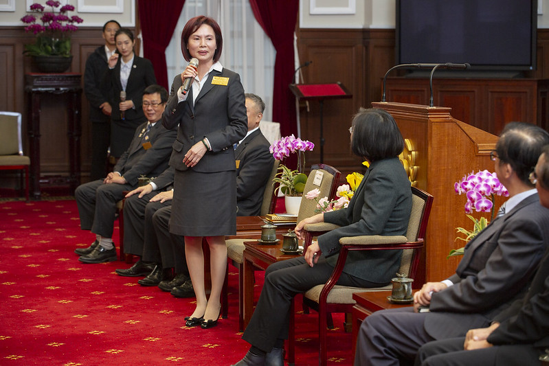 總統接見「國際同濟會台灣總會第46屆理監事首席」