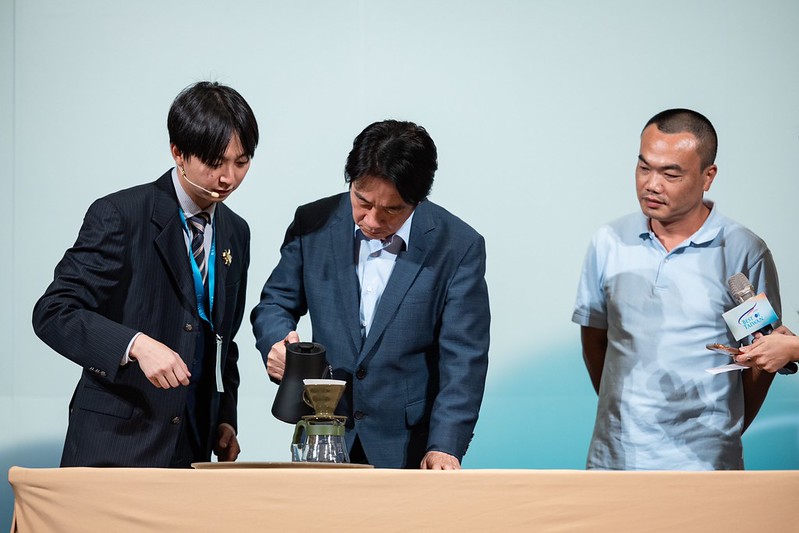 副總統出席「臺灣卓越盃咖啡示範競標頒獎典禮」