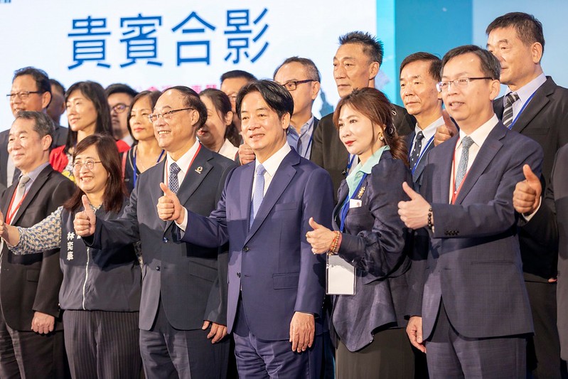 賴清德總統今（31）日上午出席「台北國際觀光博覽會開幕記者會」