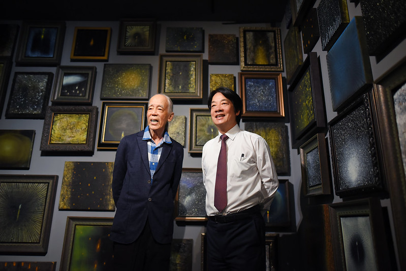 參訪「臺北市立美術館」  副總統以實際行動支持臺灣藝文創作