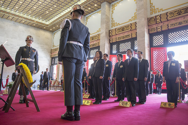 總統主持「中華民國107年向先祖暨忠烈殉職人員致祭」