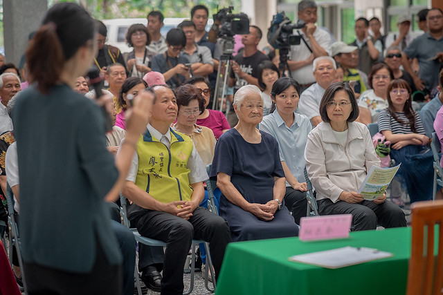 總統：請鄉親保持信心　團結打拚　一起讓臺灣未來更好