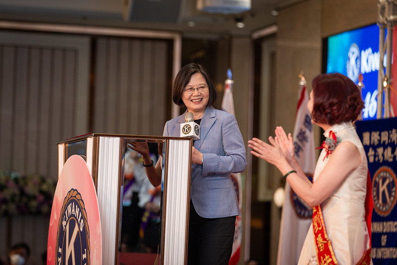 總統出席「國際同濟會臺灣總會第46屆全國年會暨全國十大傑出農業專家表揚活動」，並致詞