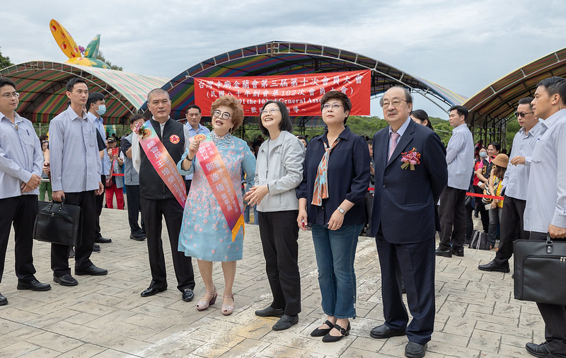 總統出席「臺灣寺廟金蘭會第三屆第十次會員大會」